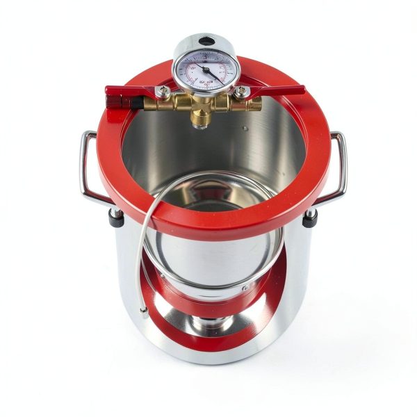 ROGVOC 3 Gallon Vacuum Chamber Stainless Steel Degassing Kit-4