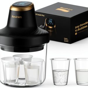 Resiners Airless Pro Vacuum Chamber Black Gold Bubble-0