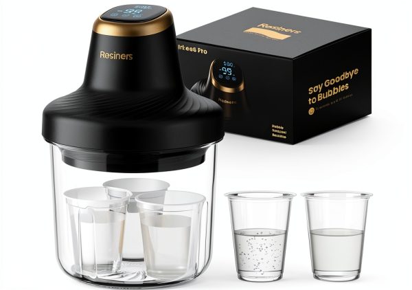 Resiners Airless Pro Vacuum Chamber Black Gold Bubble-0