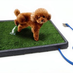 NESIGHTION Dog Urinal Grass Mat Indoor Pet Toilet Training-0
