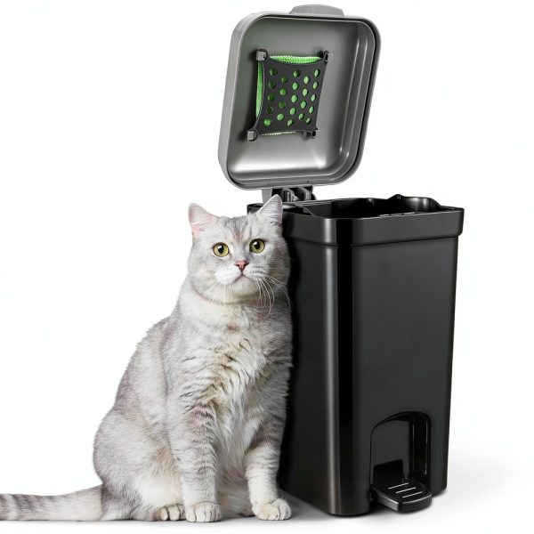 Mounting UP ABS Trash Can Foot Pedal Odor Control-8