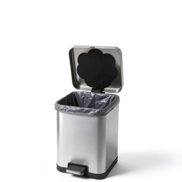 ScopeShield Pet Waste Container Steel Odor Control-4
