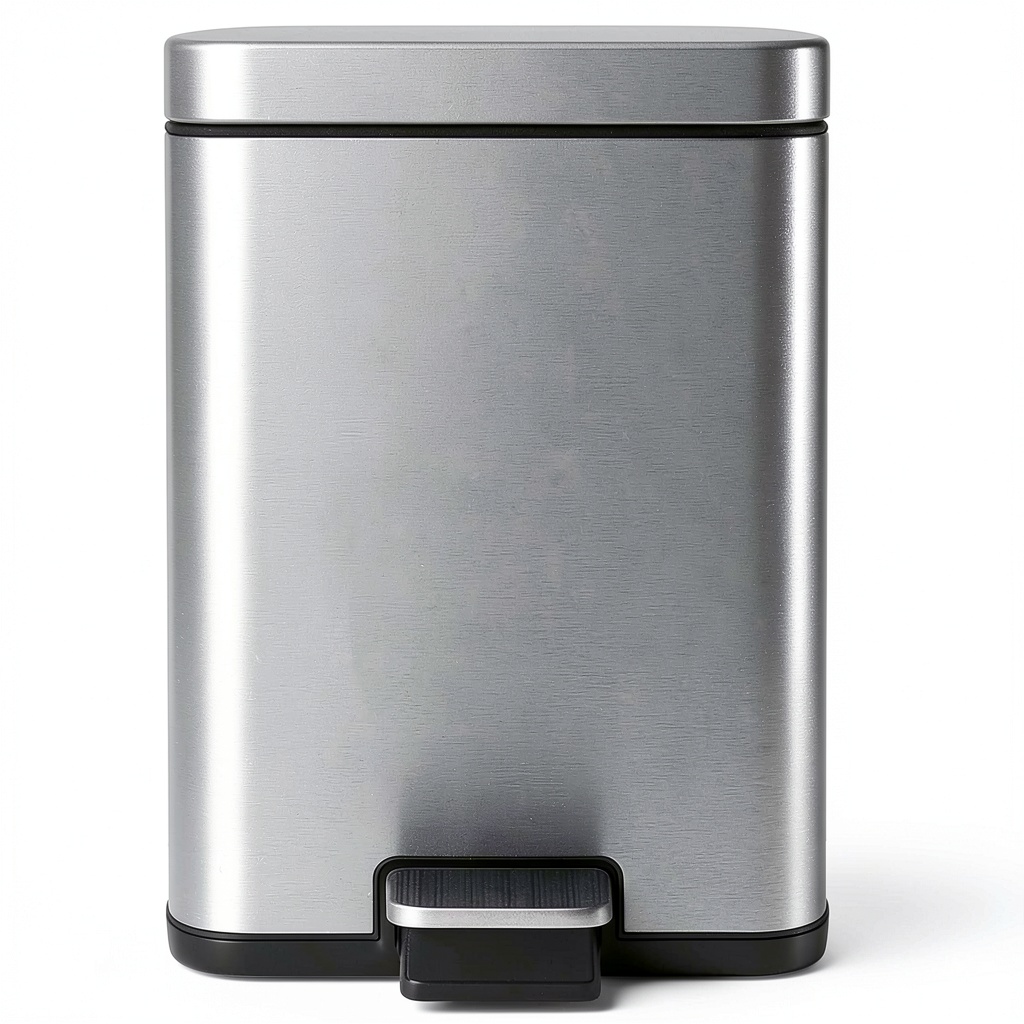 ScopeShield pet waste container placed in a backyard setting