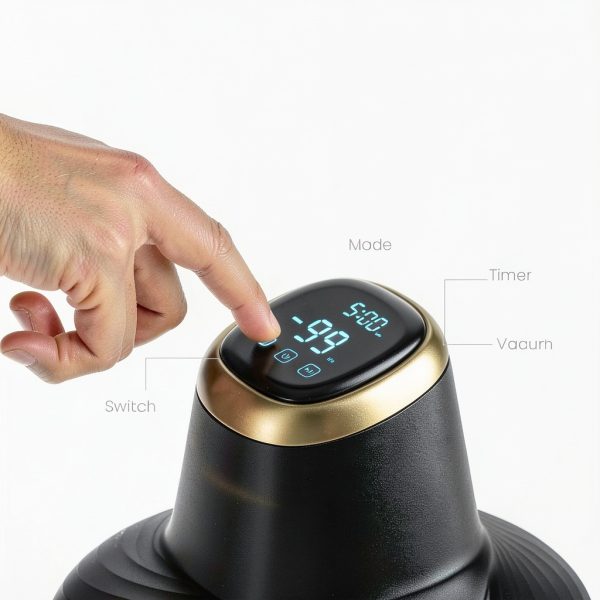 Resiners Airless Pro Vacuum Chamber Black Gold Bubble-4