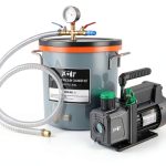 PBMT Vacuum Degassing Kit Stainless Steel Chamber 4.5 CFM-0