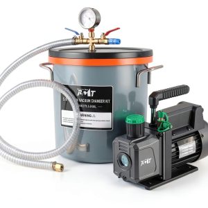 PBMT Vacuum Degassing Kit Stainless Steel Chamber 4.5 CFM-0