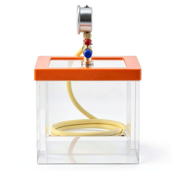 VEVOR Vacuum Chamber 2 Gallon Acrylic Degassing Resin-9
