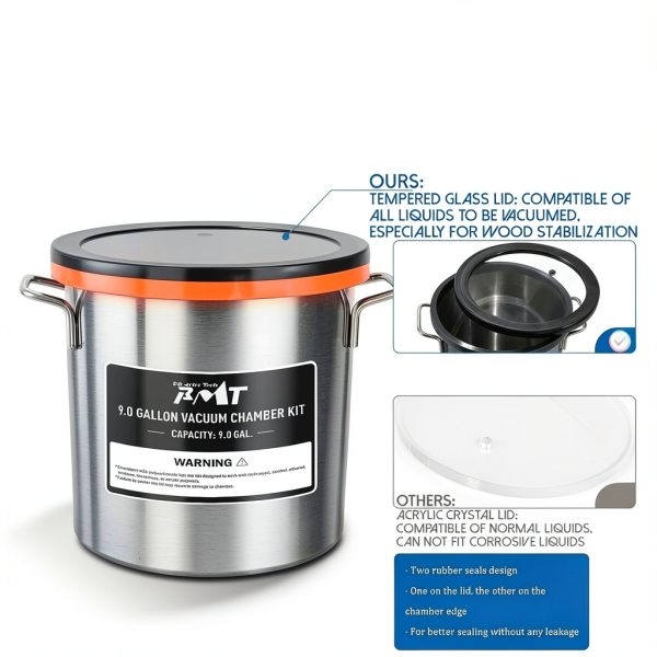 PBMT Vacuum Chamber Stainless Steel Lab Equipment Silent-2