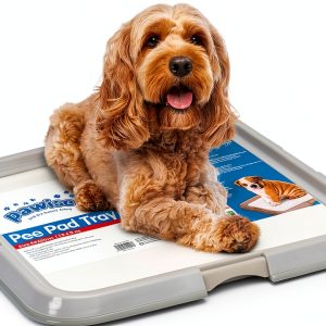 PAWISE Dog Pee Pad Holder Tray Secure Frame Anti Slip-0