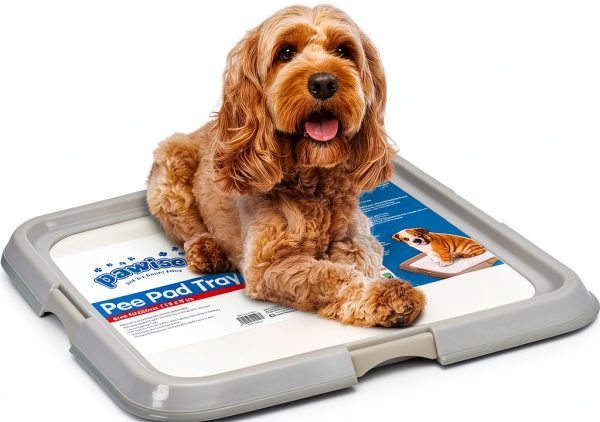 PAWISE Dog Pee Pad Holder Tray Secure Frame Anti Slip-0