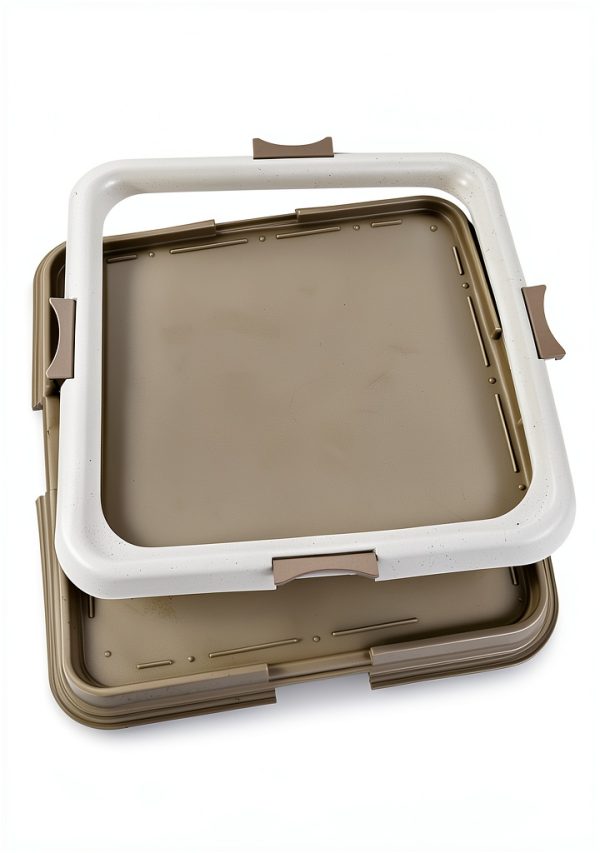 PAWISE Dog Pee Pad Holder Tray Secure Frame Anti Slip-3