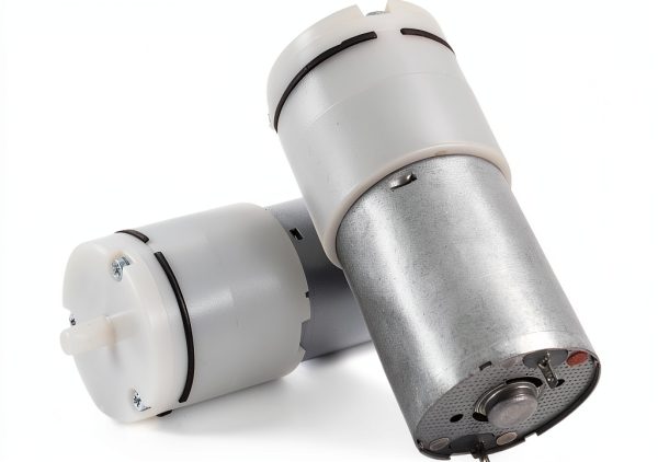 HCJspring DC 12V Mini Vacuum Pump Aluminum Plastic Quiet-1