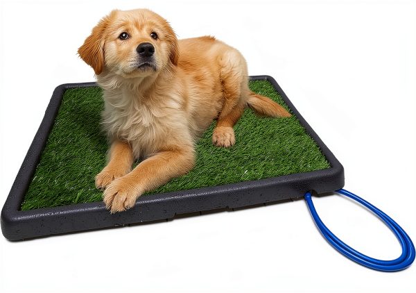 NESIGHTION Dog Urinal Grass Mat Indoor Pet Toilet Training-6