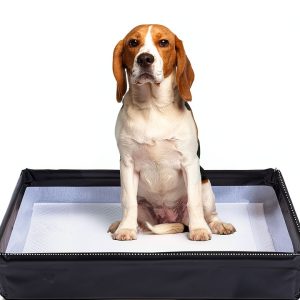 MEEXPAWS Dog Pee Pad Holder Waterproof Foldable Large-0
