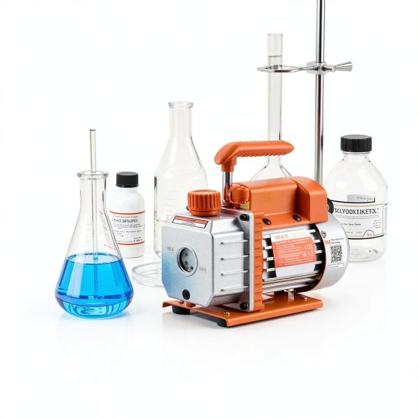 VEVOR Vacuum Pump 3.5 CFM 3 Gallon Chamber Lab Degassing-7