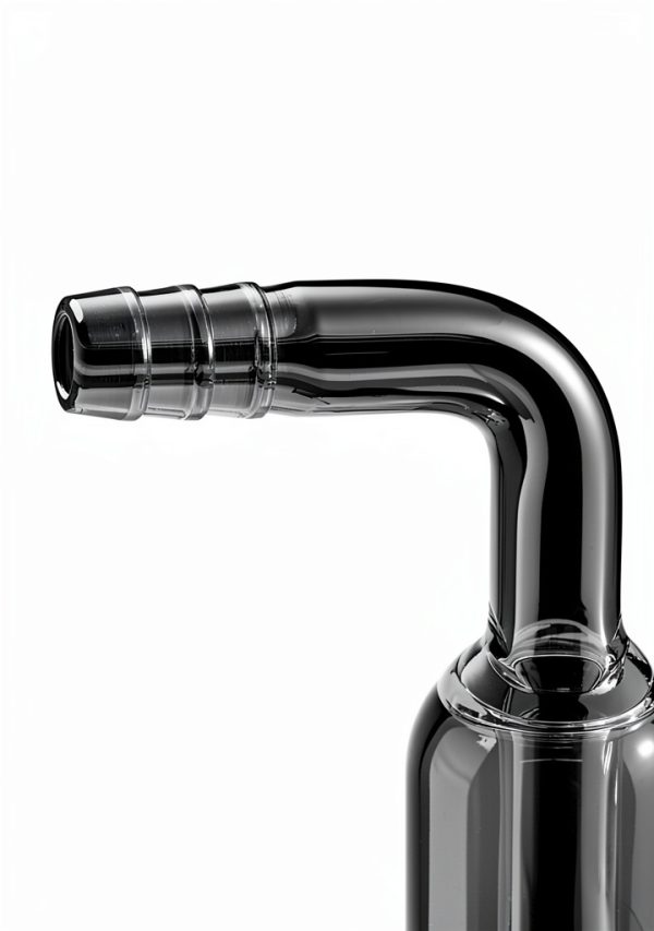 QWORK Glass Vacuum Cold Trap Bubbler Lab Equipment Durable-4