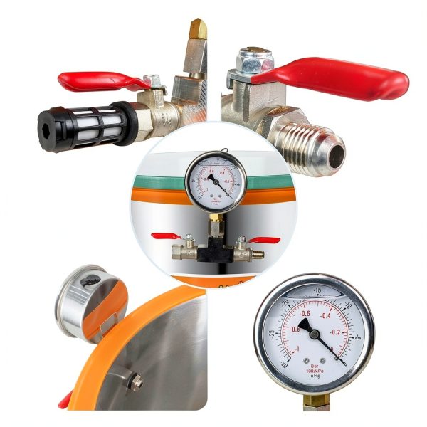 BACO Vacuum Chamber Stainless Steel Degassing Stabilizing-4