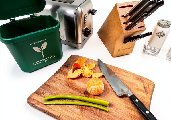 Green Compost Bin Recycling Rules Home Kitchen-2