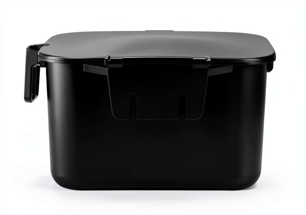 Recycling Rules Black Dog Waste Bin Eco HDPE-2