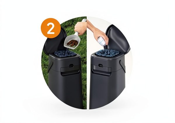 Dog Litter Box Litter Genie Odor‑Lock Flexible-4