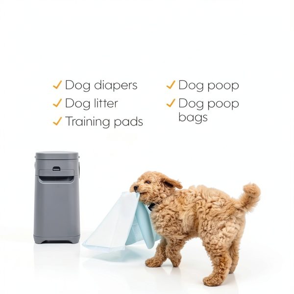 Dog Litter Box Litter Genie Odor‑Lock Flexible-2