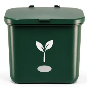 Green Compost Bin Recycling Rules Home Kitchen-0