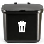 Recycling Rules Black Dog Waste Bin Eco HDPE-0