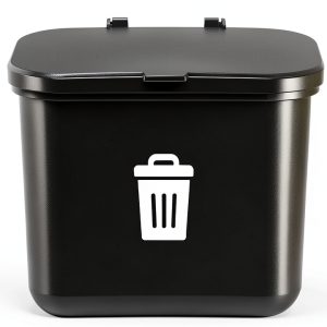Recycling Rules Black Dog Waste Bin Eco HDPE-0