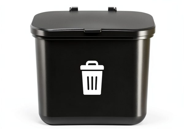 Recycling Rules Black Dog Waste Bin Eco HDPE-0