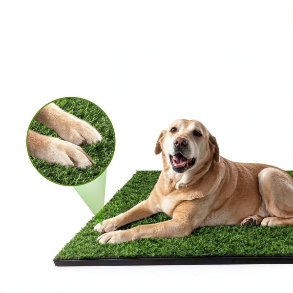 HurenTek Dog Grass Pad with Tray-3