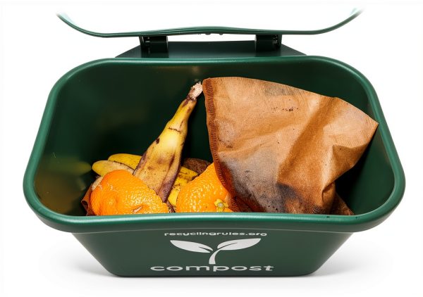 Green Compost Bin Recycling Rules Home Kitchen-3