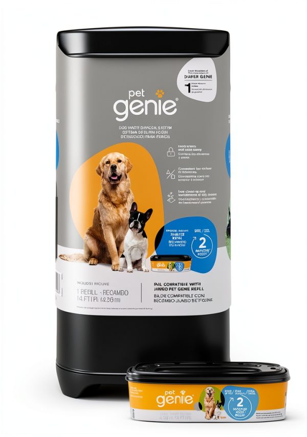 Dog Litter Box Litter Genie Odor‑Lock Flexible-0