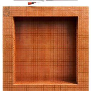 Shower Niche Schluter Kerdi-Board SNLT with LIPROTEC LED White 12x12-0