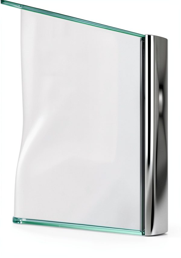 DreamLine Prism 38" Neo-Angle Shower Enclosure Brushed Nickel-12