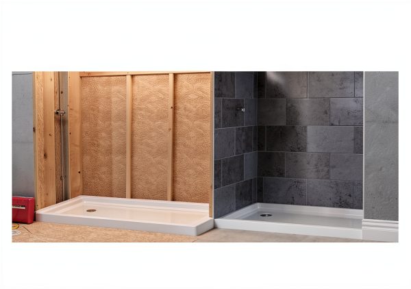 DreamLine Prism 38" Neo-Angle Shower Enclosure Brushed Nickel-18