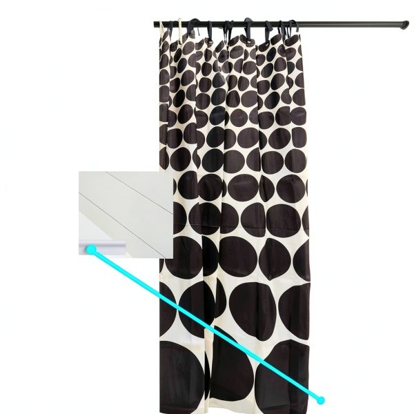 Shower Dam 39Inch Silicone Adhesive Threshold by Chardime-3
