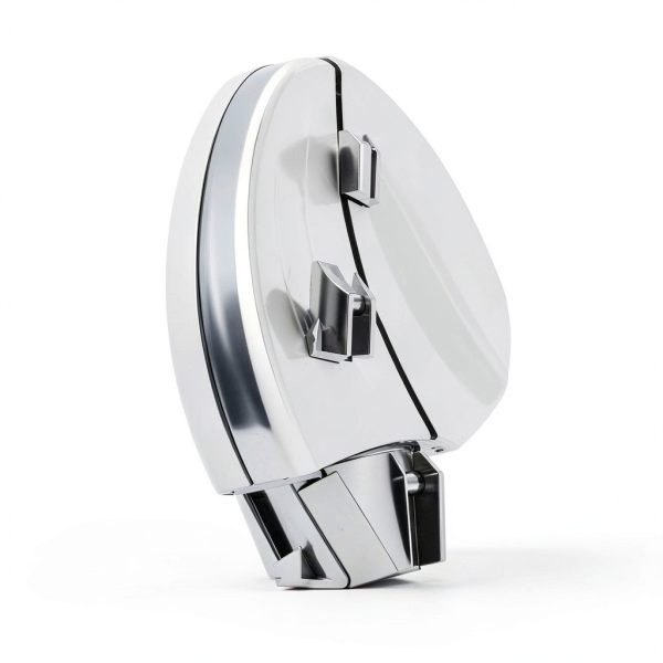 ELEGANT Chrome Corner Shower Enclosure 36.7x36.7x72 Sliding Door-4